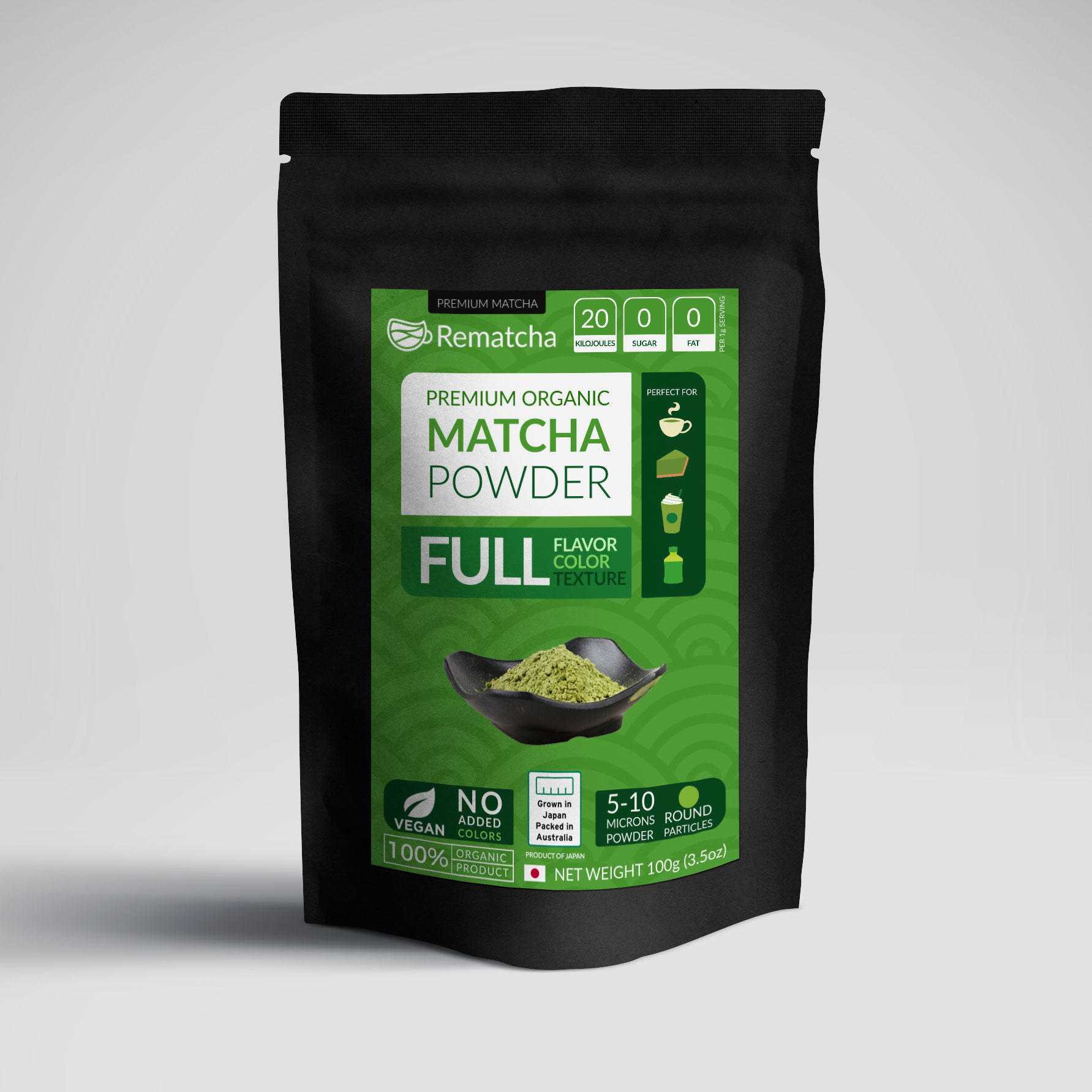Premium Matcha 100g Rematcha Premium Matcha Tea